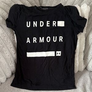 Under Armour Black Graphic Logo T-Shirt